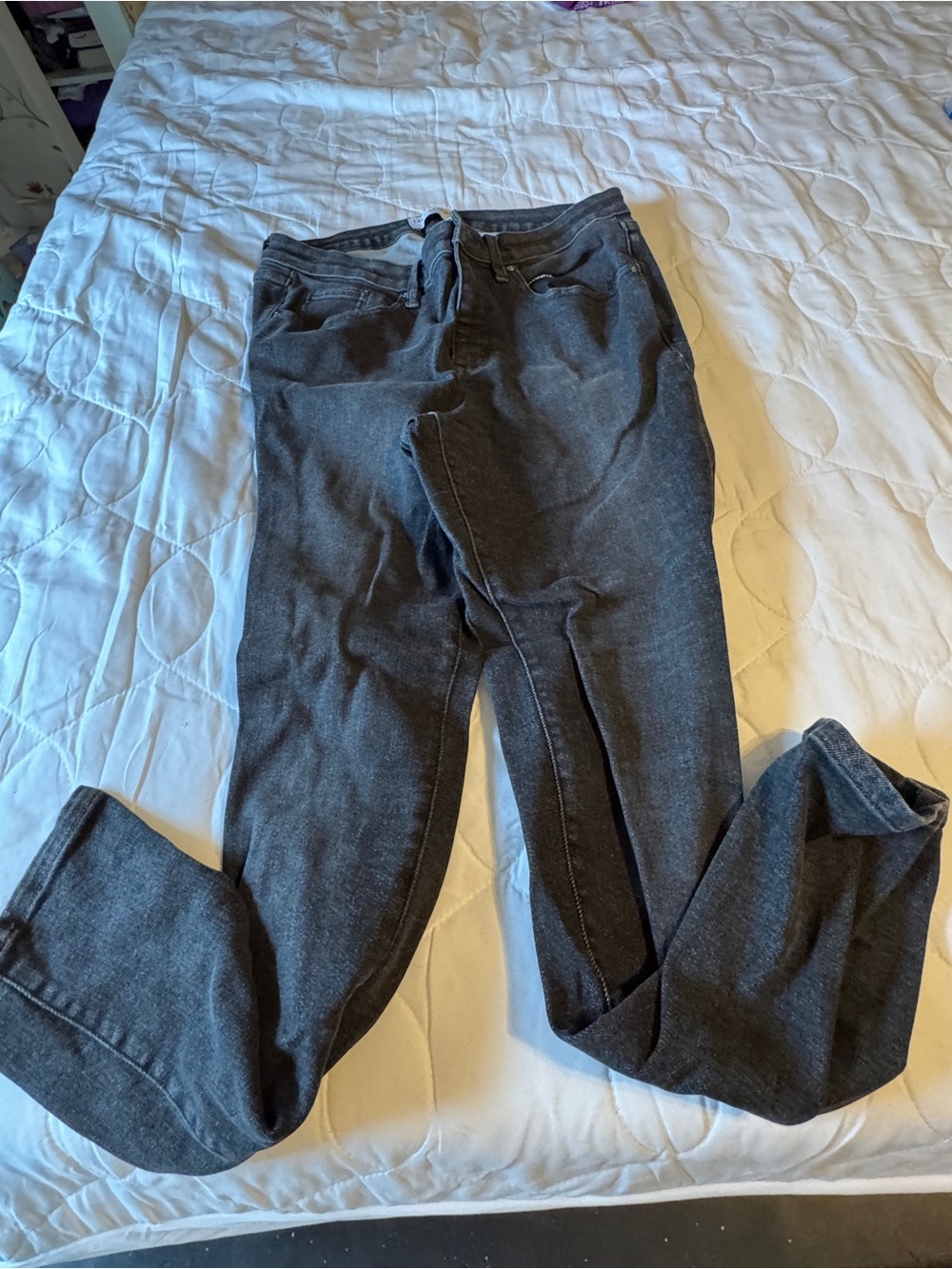 Lane Bryant Dark Gray Stretch Jeggings